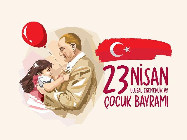 Kaymakamımız Sayın Tuncay Topsakaloğlu'nun 23 Nisan Ulusal Egemenlik ve Çocuk Bayramı Kutlama Mesajı